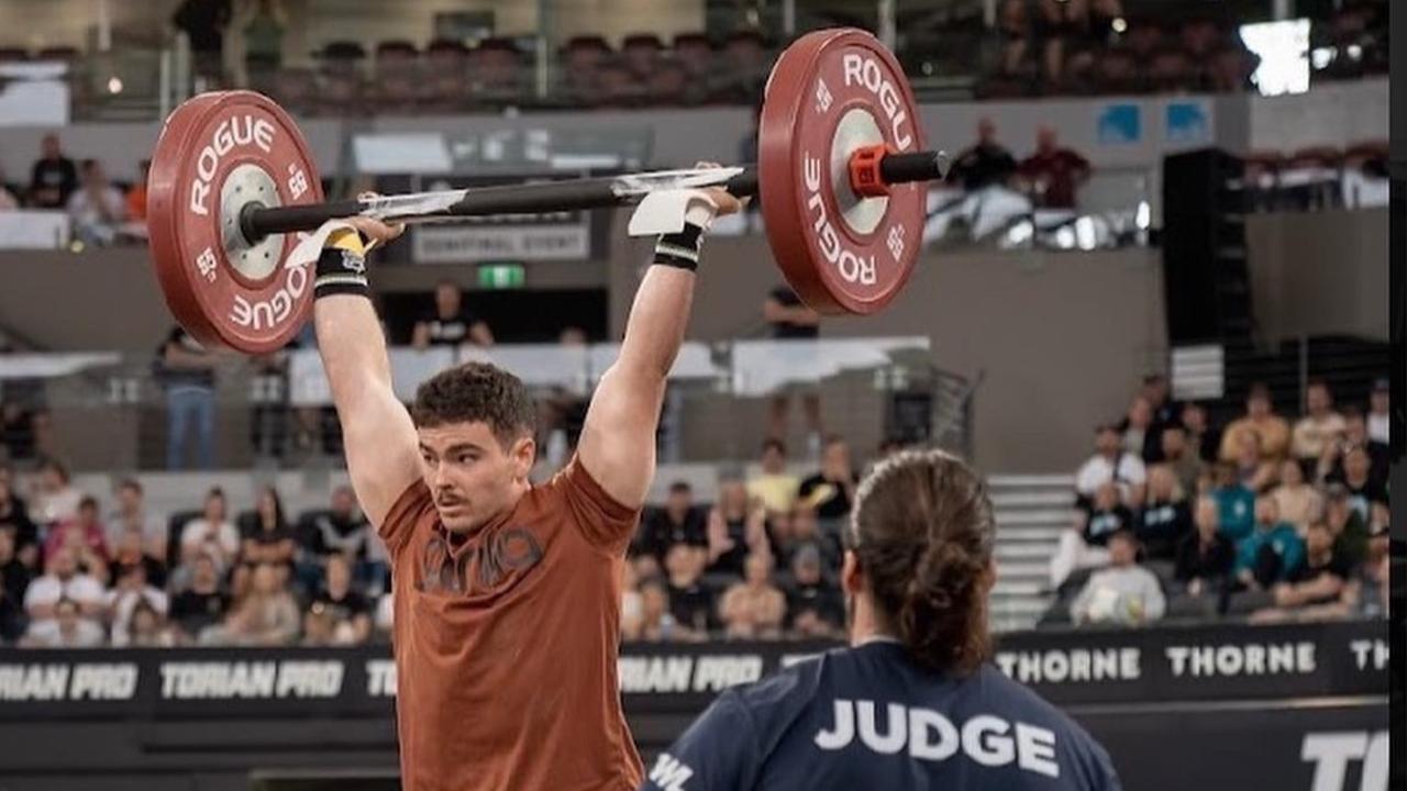 Darcy Hancock says he is fitter and stronger after three years competing in crossfit.