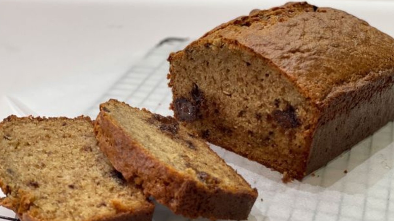 Meghan Markle's banana bread. Picture: Amira Georgy