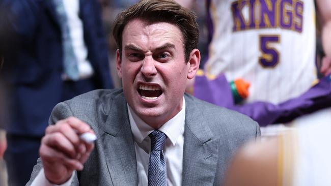 Kings coach Chase Buford copped a $10,000 fine. Picture: Getty Images