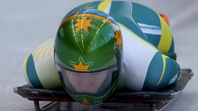 Jackie Narracott is the leader after qualifying in the women’s Skeleton.