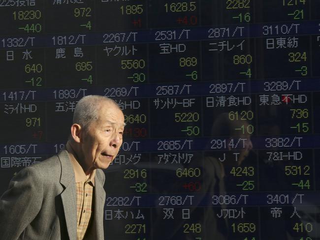 Global consequences ... US and European stocks have again lost ground this week on the back of negativity about the Chinese economy and falls in oil prices. Picture: AP/Eugene Hoshiko