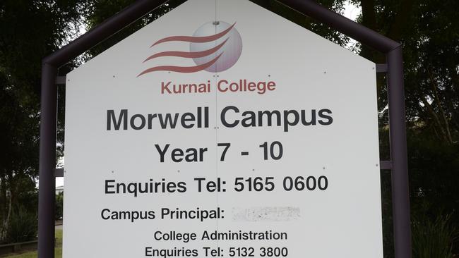 Kurnai College principal Anthony Rodaughan said the school was “very concerned to learn of these allegations”.