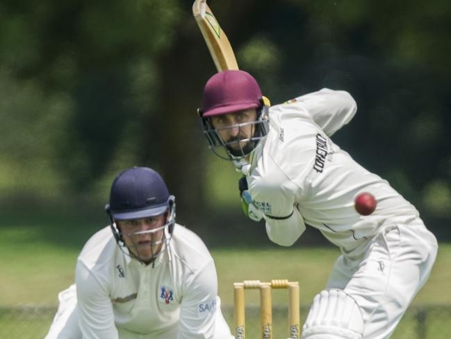 Adam Slack batting for Red Hill last season. Picture: Valeriu Campan