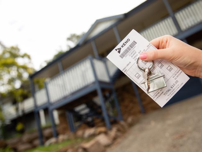 A Townsville man’s has said his $4 million keno win will go towards purchasing his first property