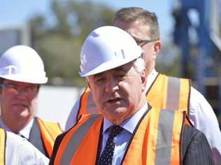 Mayor Paul Antonio at the Toowoomba Second Range Crossing sod turning in December. . Picture: Kevin Farmer