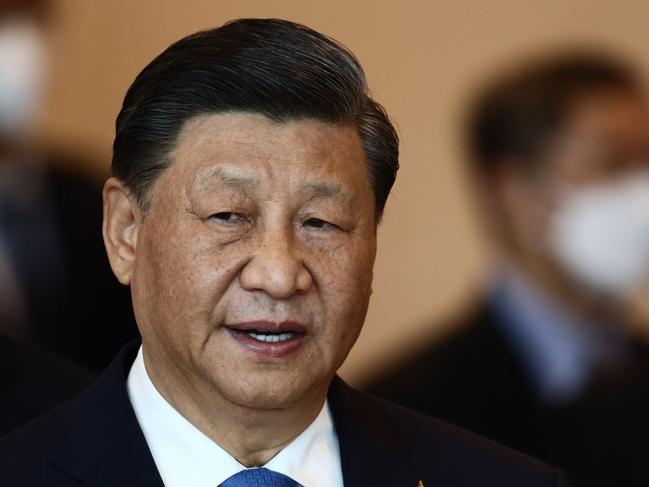 China's President Xi Jinping attends the 29th APEC Economic Leadersâ Meeting (AELM) during the Asia-Pacific Economic Cooperation (APEC) summit in Bangkok on November 19, 2022. (Photo by Jack TAYLOR / POOL / AFP)