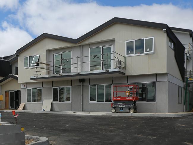 Progress on Highton mental health facility on Roslyn Road. Picture: Peter Ristevski