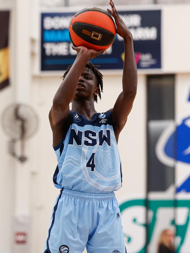 NSW Metro's Bol Diing. Picture: Michael Farnell/Sports Imagery Australia