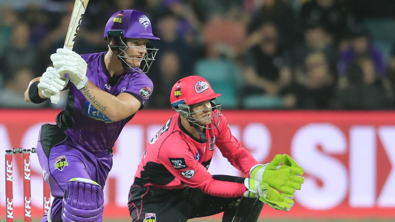 The Hobart Hurricanes take on the Sydney Sixers in the opening match of the BBL.