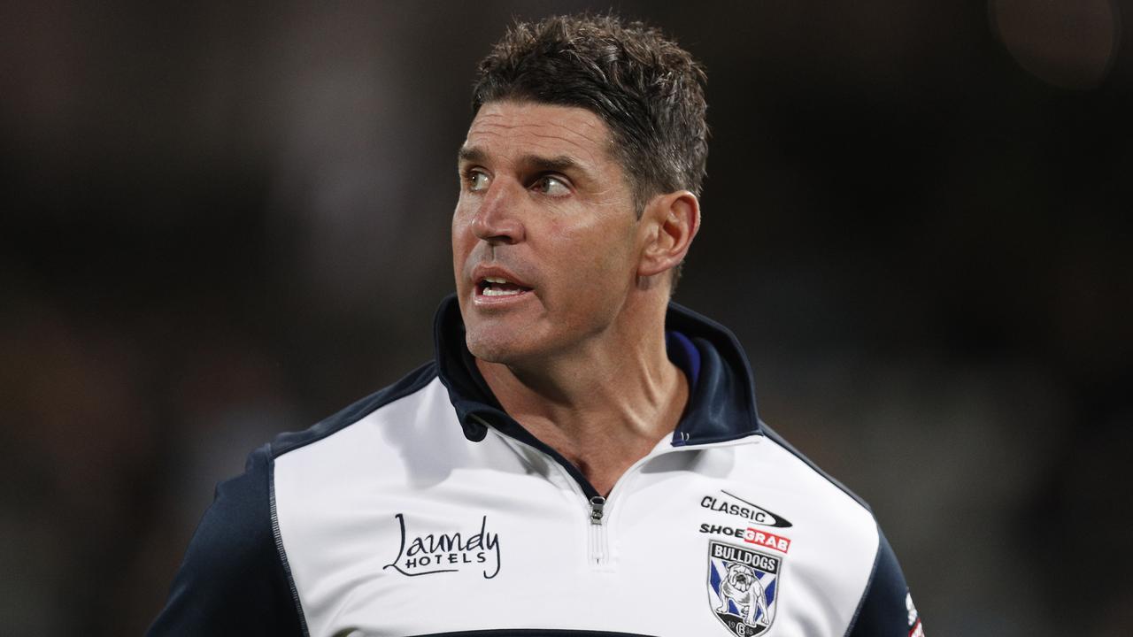 Bulldogs coach Trent Barrett will need to get his star recruits firing early in 2022. Picture: Jason McCawley/Getty Images