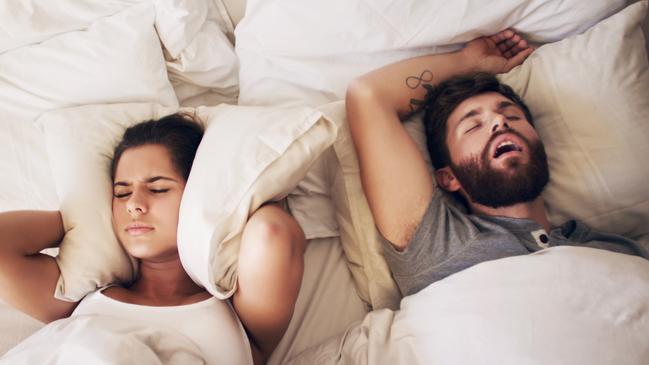 Approximately 45% of people snore. Picture: iStock