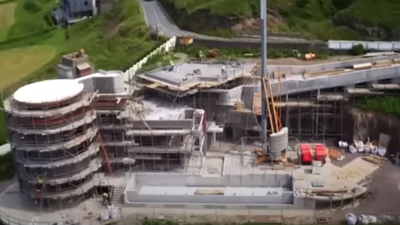 Construction repeatedly hit snags as they ran out of money. Picture: YouTube/Grand Designs UK