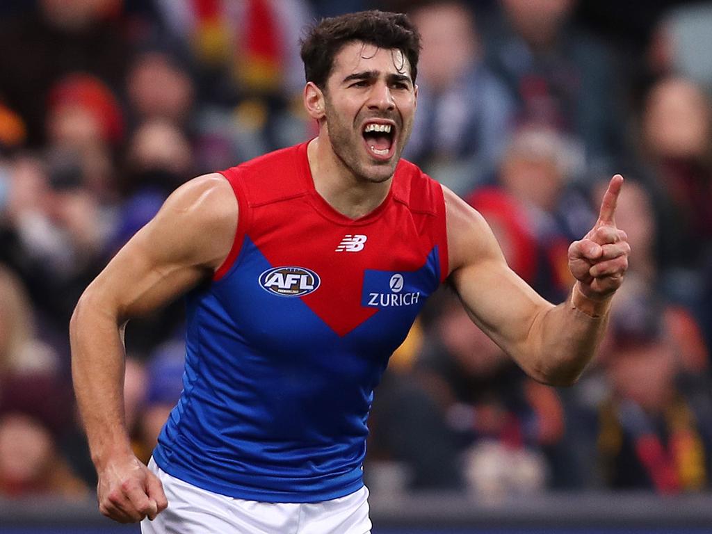 Christian Petracca was unstoppable for the Demons. Picture: AFL Photos/Getty Images