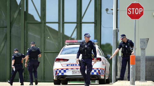 Emergency services responded to a riot at the Cleveland Youth Detention Centre in Townsville. PICTURE: MATT TAYLOR.