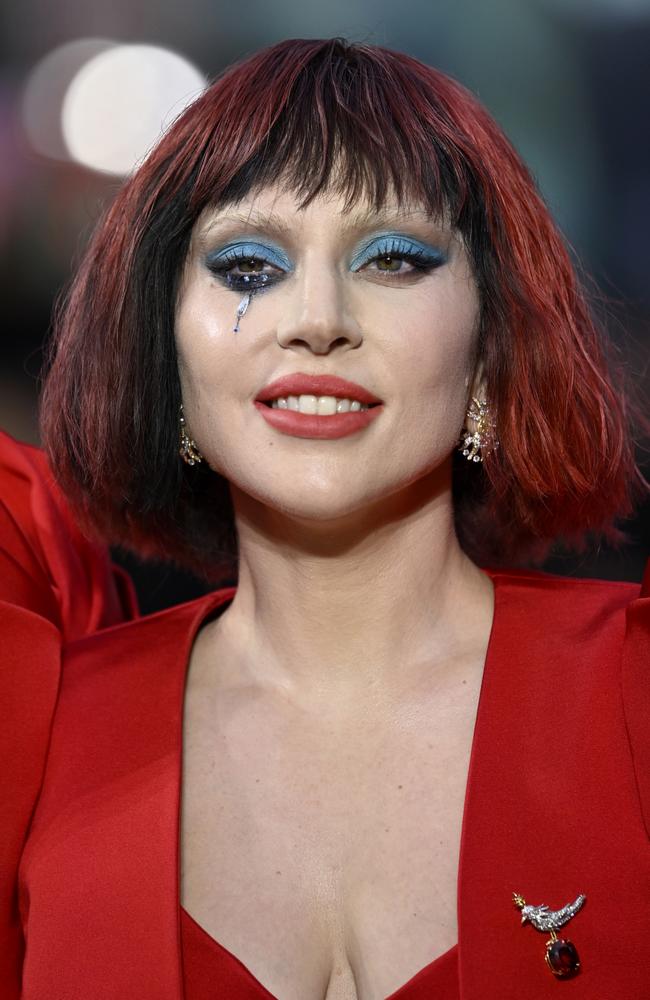 Lady Gaga attends the UK premiere of ‘Joker Folie à Deux’ at the Cineworld Leicester Square in London, England. Picture: Gareth Cattermole/Getty Images