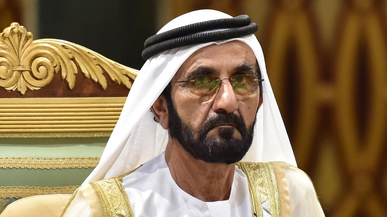 A UK judge ruled Mohammed bin Rashid al-Maktoum was behind the abduction of two of his daughters. Picture: Fayez Nureldine/AFP