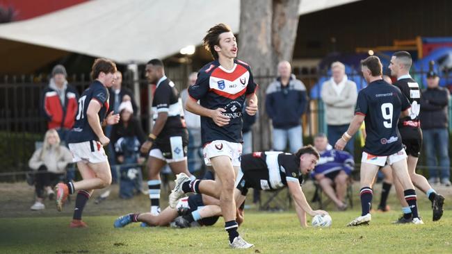 Burke was a standout for Erina in the Central Coast competition. Picture: Jodie Ward