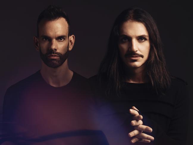 British rock duo Placebo are among the artist’s relocating to Homebush for the festival. Picture: Mads Perch music entertainment