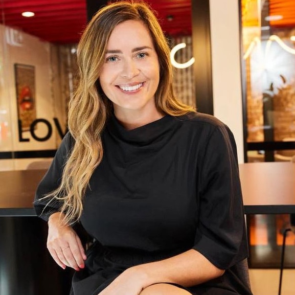 Kirsty Dunn, director of communications at Tinder Australia, said the new dating trend shows daters are demanding ‘transparency and intention’. Picture: Supplied