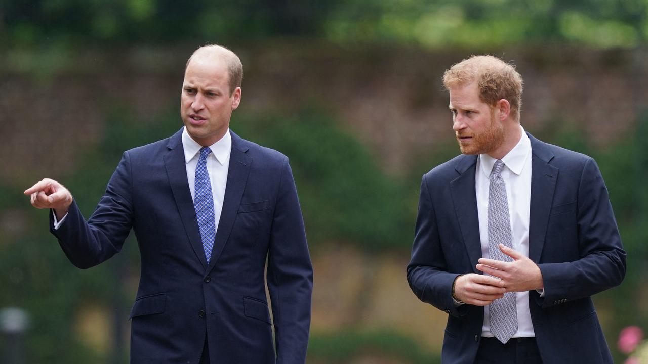 Harry attended the statue unveiling without wife Meghan by his side. Picture: Yui Mok/AFP