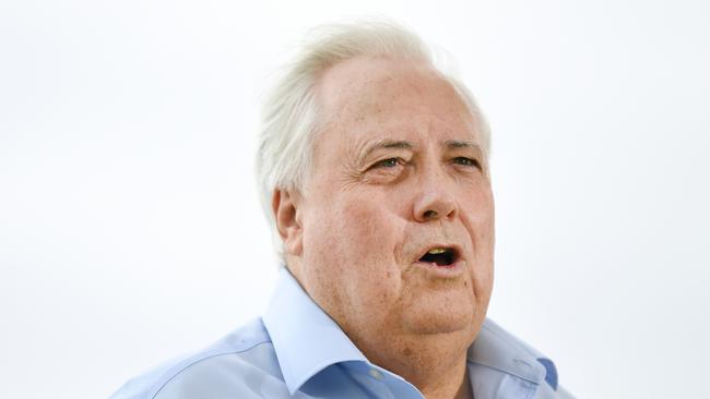 Businessman Clive Palmer. Picture: AAP