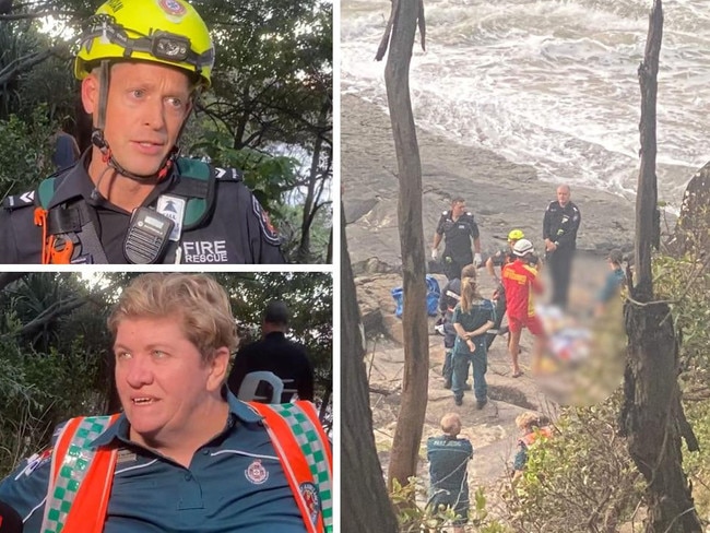 Dramatic rescue efforts revealed after surfer’s 15m cliff fall