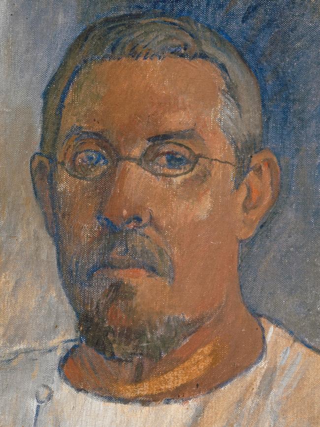 Paul Gauguin, Portrait of the artist by himself, 1903. Artwork credit: Kunstmuseum Basel, bequest of Dr Karl Hoffmann 1945