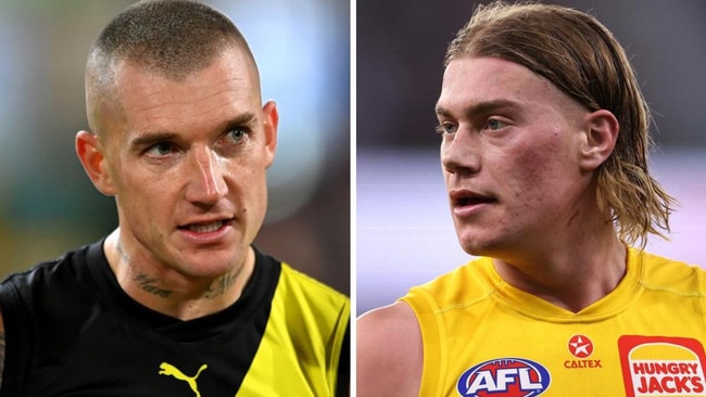 Harley Reid and Dustin Martin.