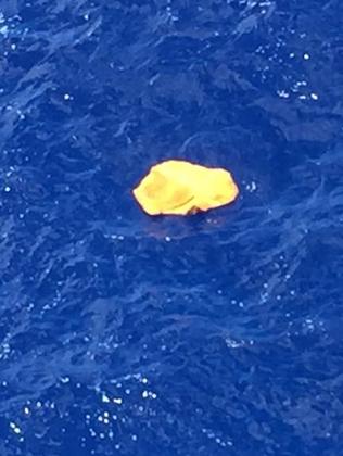 An image he claims shows debris from inside the search area. Picture: Tarek Wahba/Facebook.