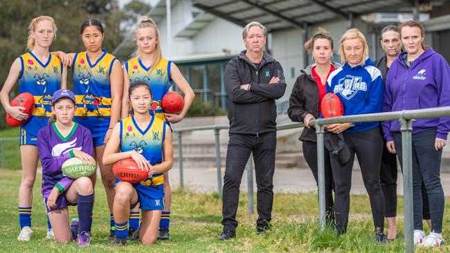 Players and officials from the Yarra Junior Football League fear for its future. Picture: Jason Edwards