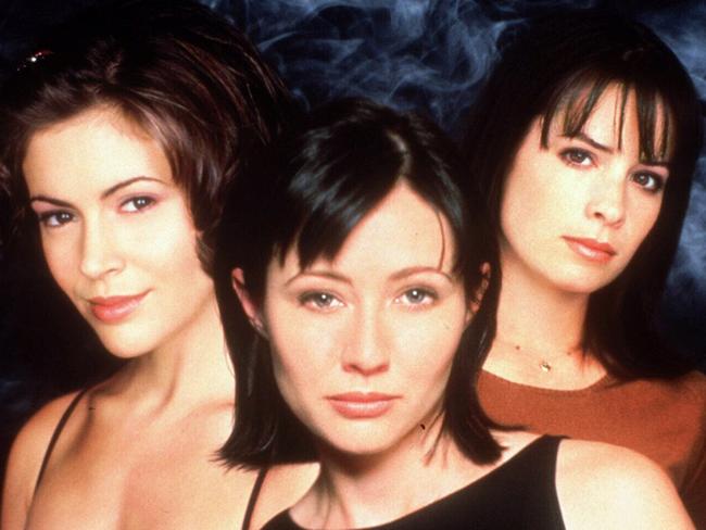 Doherty starred on Charmed with co-stars Alyssa Milano and Holly Marie Combs.