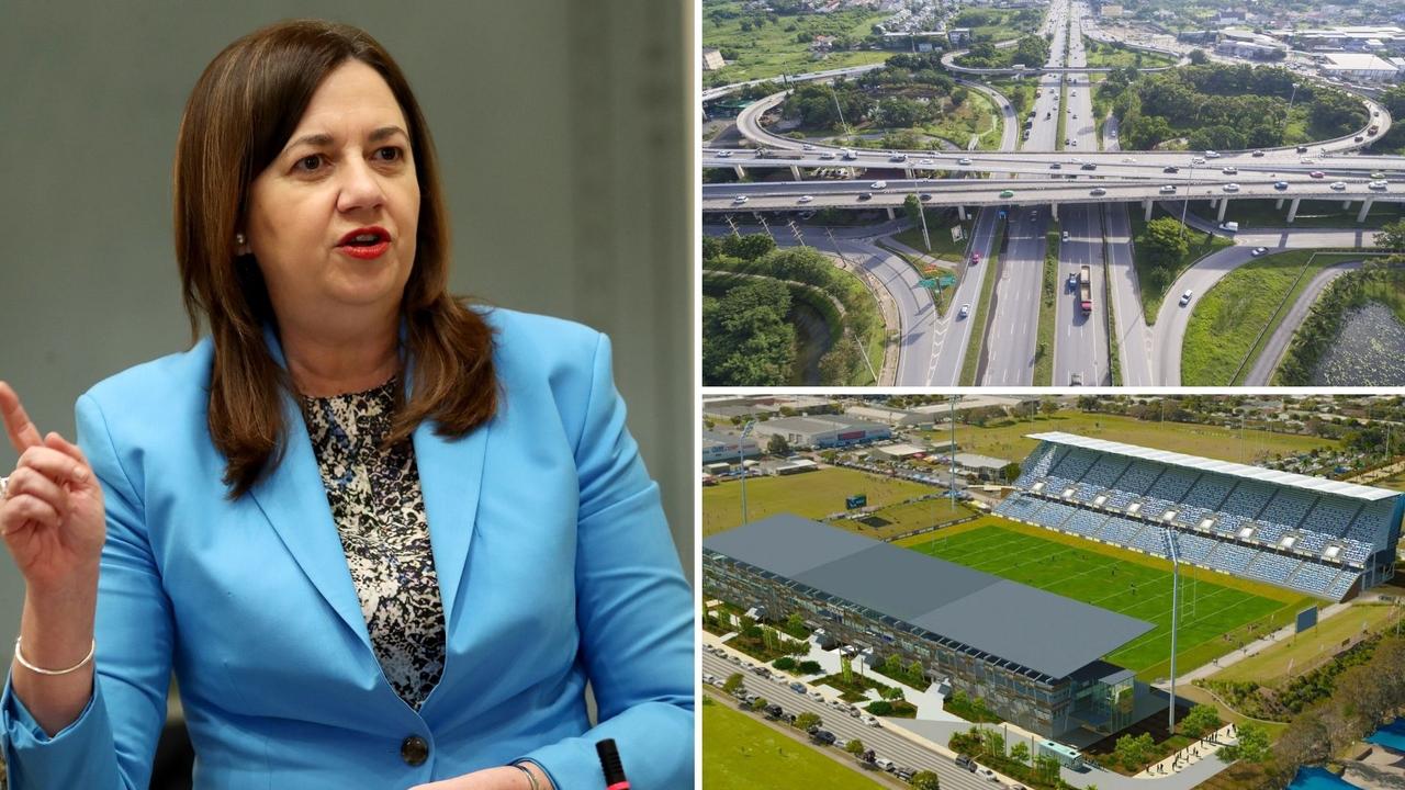 Premier Annastacia Palaszczuk has released her list of funding requests from Tuesday's upcoming federal budget, with two major Coast projects among the demands.