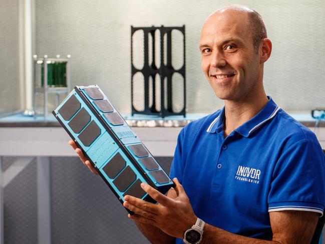 22/1/2020 Matthew Tetlow of Inovor - a company which is developing nano-sats to send into space. Picture MATT TURNER