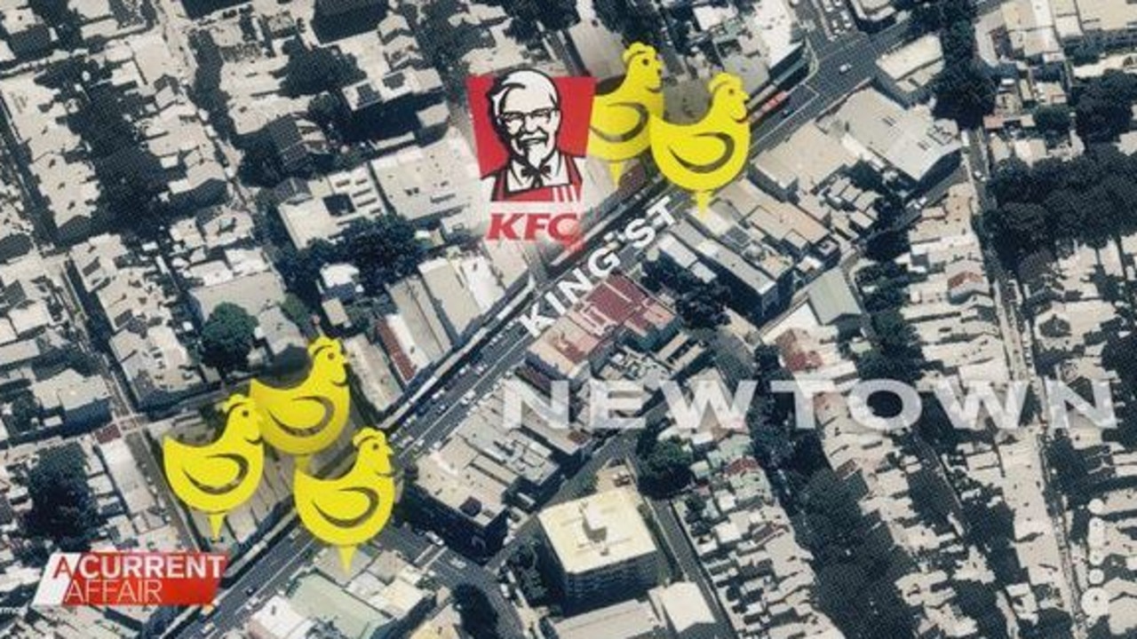 King Street already has five other chicken shops within a 100m radius. Picture: A Current Affair