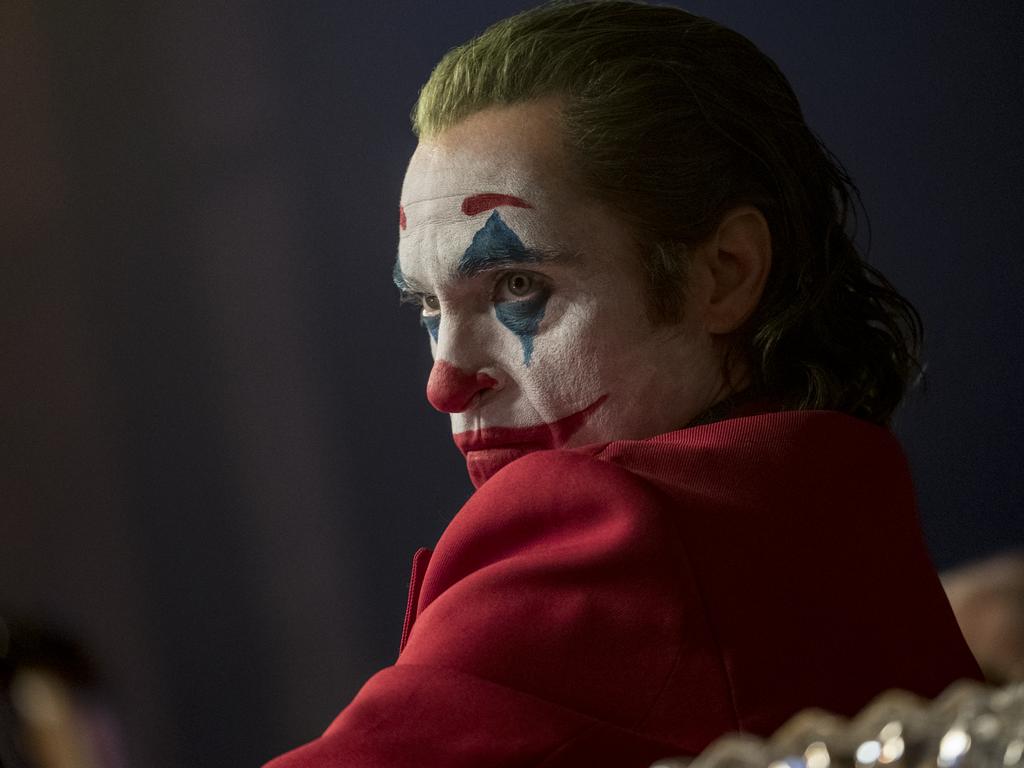 Joaquin Phoenix as Arthur “Happy” Fleck in a scene from Joker.