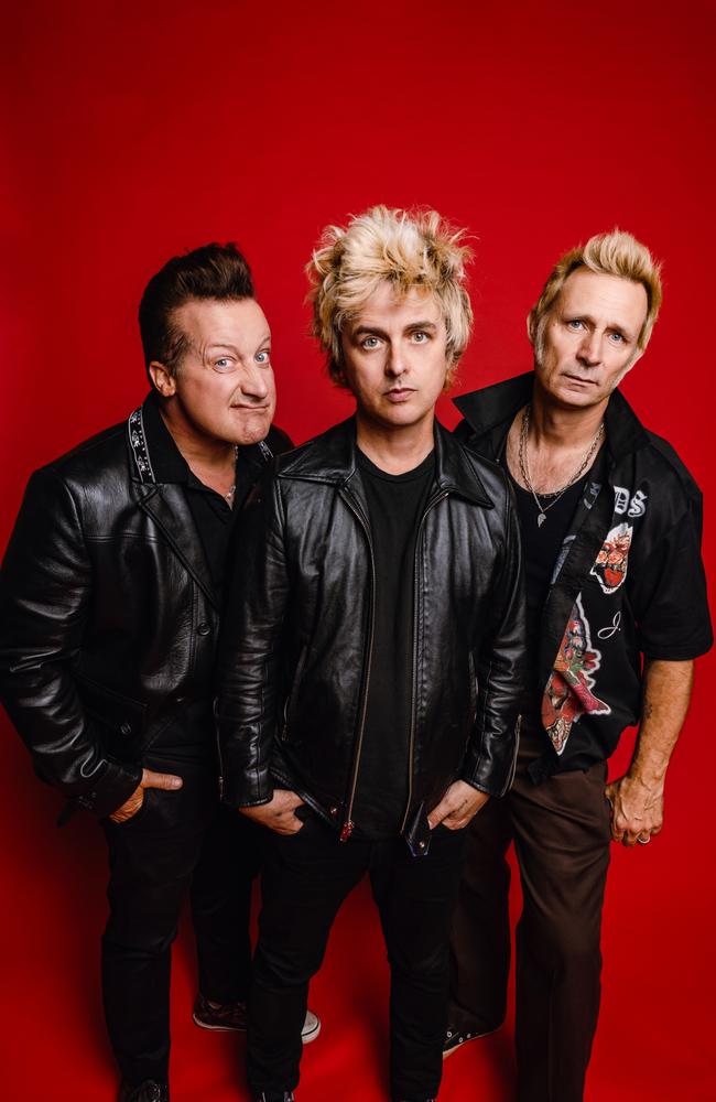 American rock band Green Day. Picture: Supplied.