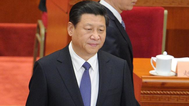 Chinese President Xi Jinping. Picture: AFP