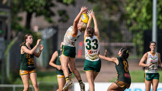 2023-24 NTFL Women's Grand Final between PINT and St Mary's. Picture: Pema Tamang Pakhrin