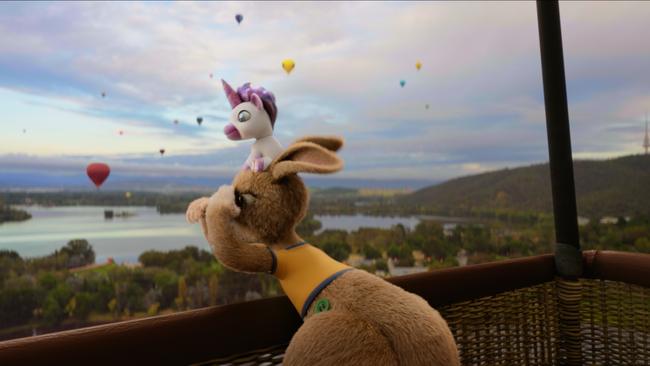 Tourism Australia's $125m campaign starring Ruby the Roo and Louie the unicorn, aims to reignite international travel down under.