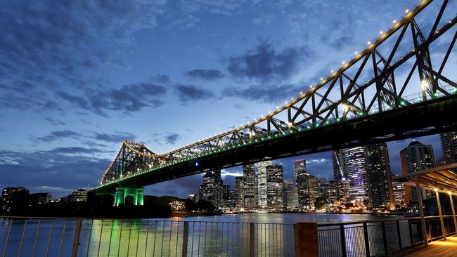Brisbane’s Story Bridge. Picture: AAP