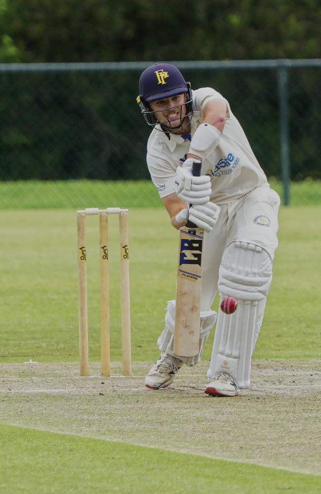 Lachlan Walsh batting for Frankston Peninsula. Picture: Valeriu Campan