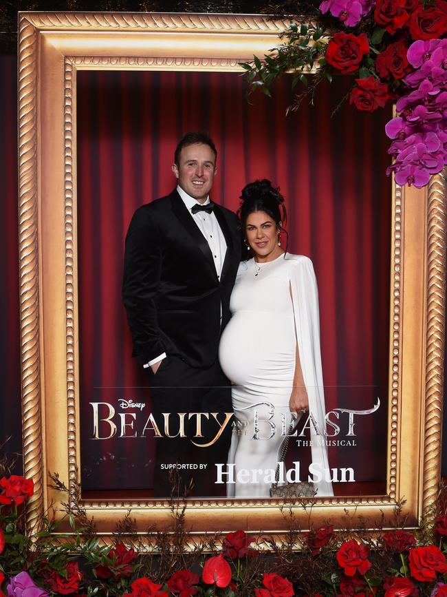 Opening night: Beauty and The Beast at Her Majestys Theatre, Melbourne. Picture: Josie Hayden