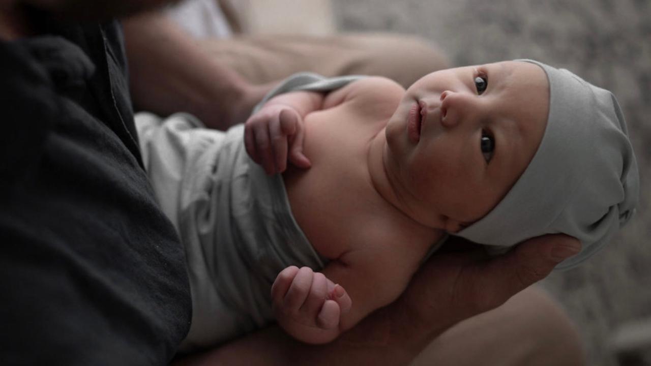 The Queensland Times Cutest Ipswich Summer Baby 2022 competition: “Hello daddy, you will never sleep in again- Connor Haviland.” Picture: Cassandra Mulo