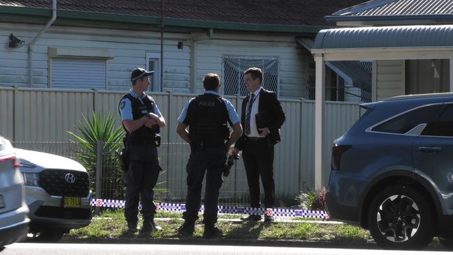 Police investigating a stabbing on the Central Coast. Picture: Satria Dyer-Darmawan