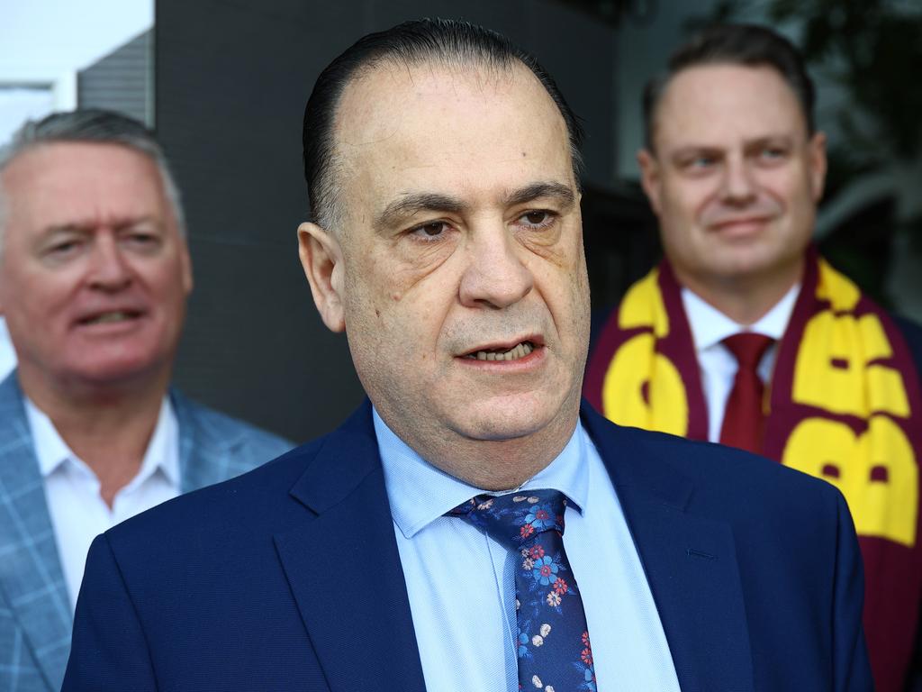 While the intensity of State of Origin makes it the most brutal sporting even, ARL Commission chairman Peter V’landys found himself wondering how long the NRL can keep it up. Picture: David Clark