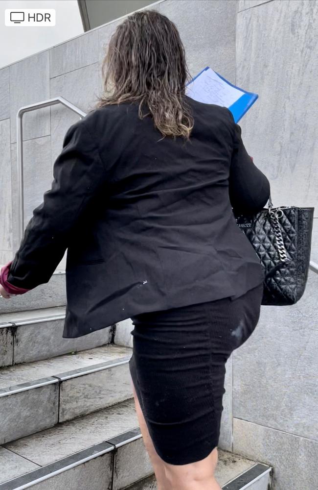 Lacquiere returns to court after securing the services of a defence solicitor. Picture: Marcel Baum.