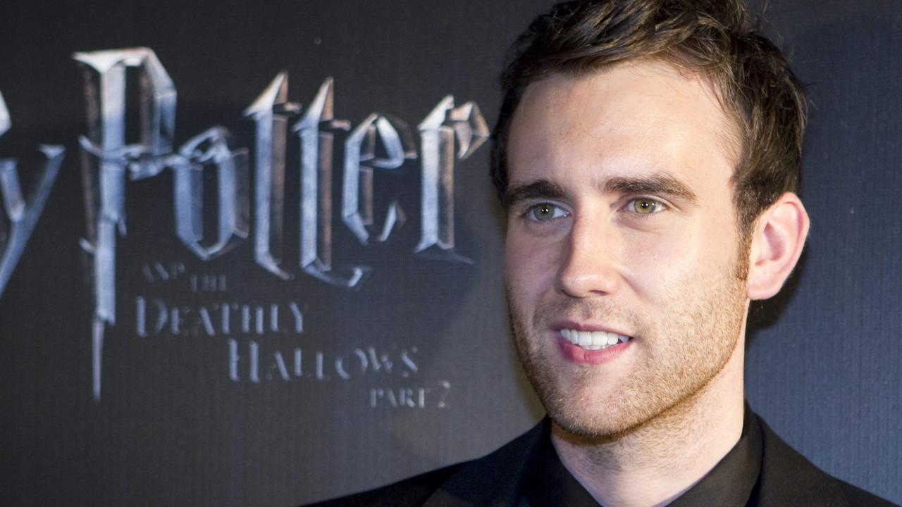 Actor Matthew Lewis had the glow-up to end all glow-ups. Picture: Getty Images.