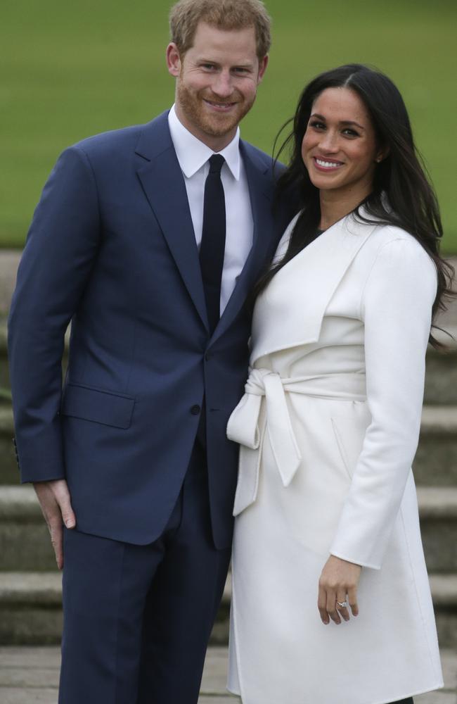 Harry and Meghan announce their engagement, but things could have worked out very differently. Picture: AFP/Daniel Leal-Olivas