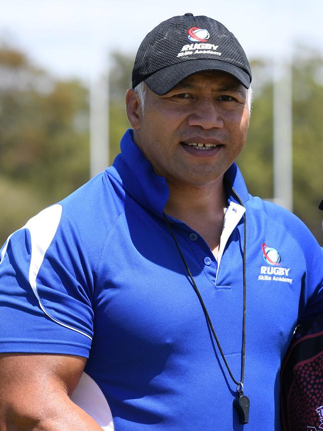 Rugby Skills Academy director Onehunga Mata'uiau.