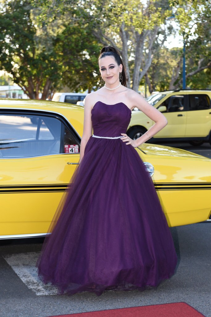 Hervey Bay High formal at the Waterfront - Maddy Peters. Picture: Alistair Brightman